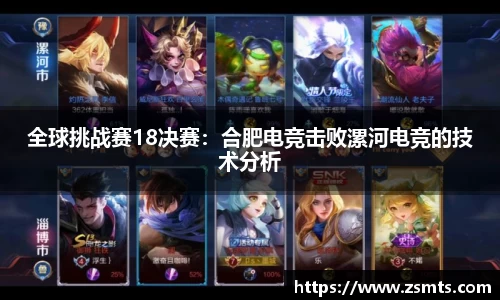 全球挑战赛18决赛：合肥电竞击败漯河电竞的技术分析